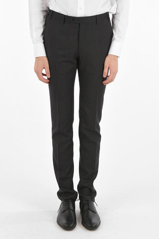2 Button ACADEMY Virgin Wool Suit with Flap Pockets