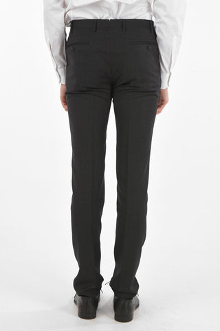 2 Button ACADEMY Virgin Wool Suit with Flap Pockets
