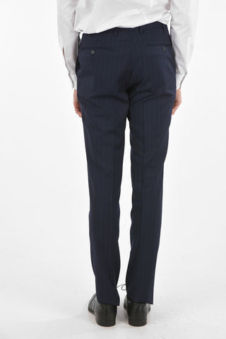 CC COLLECTION Side Split RIGHT Pinstriped Suit