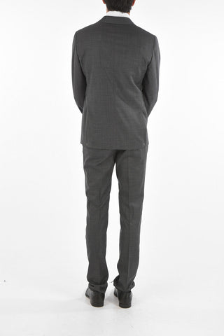 CC COLLECTION Virgin Wool RETAILORED Suit with Notch Lapel