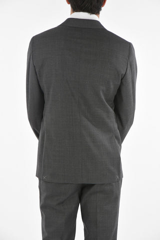 CC COLLECTION Virgin Wool RETAILORED Suit with Notch Lapel