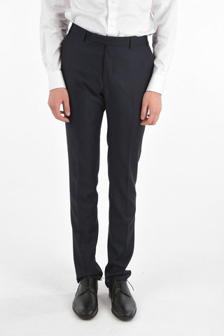 CC COLLECTION Satin Peak Lapel CERIM.RIGHT Virgin Wool Suit