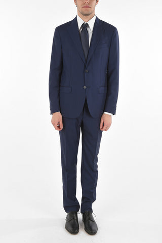 CC COLLECTION Abito RIGHT in Lana Vergine con Revers Classico 
