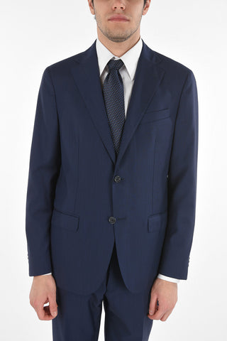 CC COLLECTION Abito RIGHT in Lana Vergine con Revers Classico 