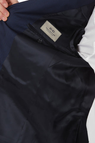 CC COLLECTION Abito RIGHT in Lana Vergine con Revers Classico 