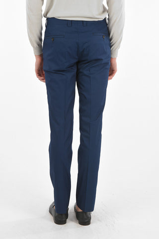 ID Pantaloni Chino IDENTITY in Cotone e Seta 