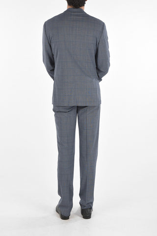 District Check ACADEMY Virgin Wool Suit