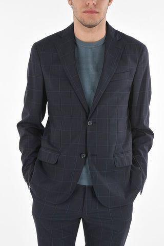 CC COLLECTION Windowpane Check RIGHT Suit