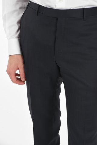 CC COLLECTION Satin Peak Lapel CERIM.RIGHT Virgin Wool Suit