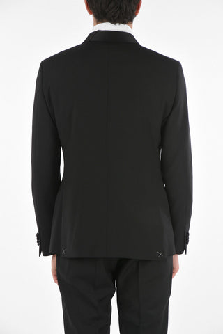 CC COLLECTION Satin Shawl Lapel CERIMONIA SLIM Suit