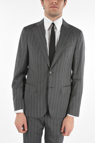 CC COLLECTION Virgin Wool RETAILORED Lined Suit