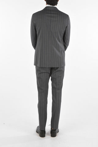 CC COLLECTION Virgin Wool RETAILORED Lined Suit
