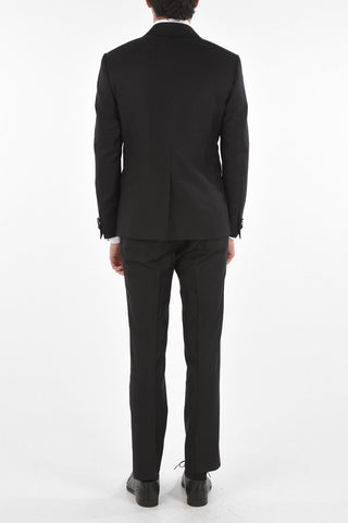 Virgin Wool CERIMONY ACADEMY 3-piece Suit with Shawl Lapel