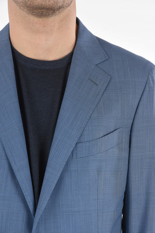 District Check SARTORIA Virgin Wool Suit