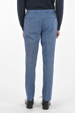 District Check SARTORIA Virgin Wool Suit