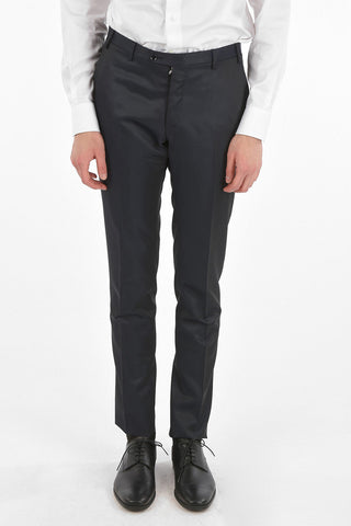 CC COLLECTION Virgin Wool Blend CERIMONY RESET 3-piece Suit with Peak Lapel