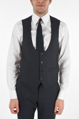 Virgin Wool CERIMONY ACADEMY 3-Piece Suit