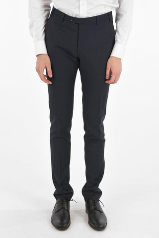 CC COLLECTION Virgin Wool CERIMONY RESET 3-Piece Suit with Satin Shawl Lapel