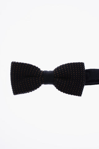 silk and cashmere bow tie
