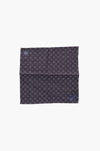 Printed Wool pocket handkerchief