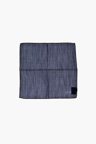 Wool and silk pocket handkerchief