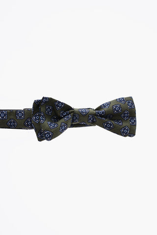 CC COLLECTION geometric patterned Silk pocket handkerchief and bow ties
