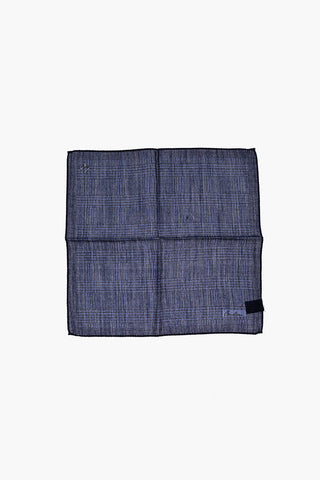 District Check patterned pocket handkerchief 