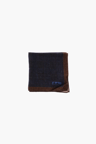 Fazzoletto da taschino con motivo distric check