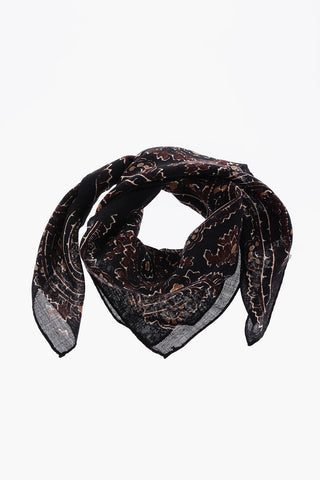 CC COLLECTION Foulard a fantasia paisley in Lana