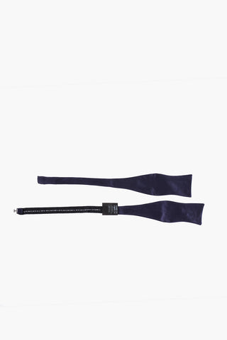 silk self bow tie