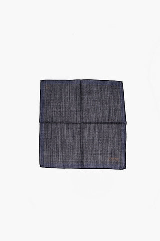 Wool and silk pocket handkerchief