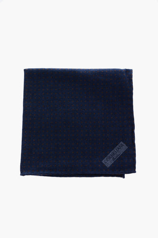 Polka Dots Wool pocket handkerchief