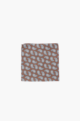 paisley patterned pocket square