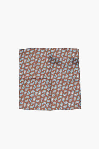 paisley patterned pocket square
