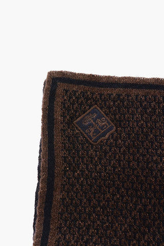 silk and cashmere pocket handkerchief
