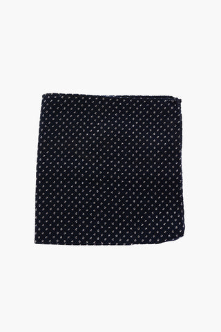 Wool and silk pocket handkerchief