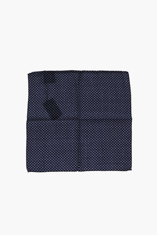 Wool and silk pocket handkerchief