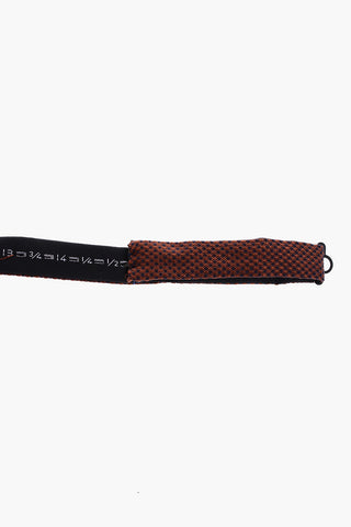 Pin Point silk bow tie