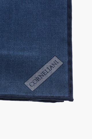 solid color wool pocket square