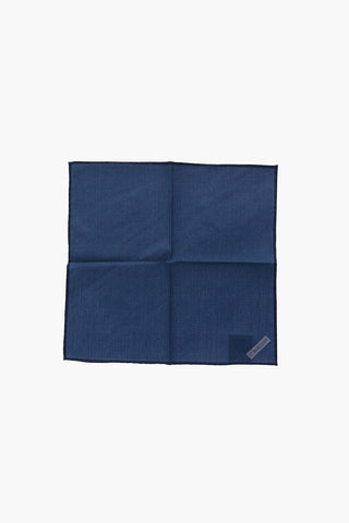 solid color wool pocket square