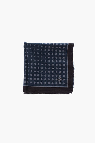 Fazzoletto Da Taschino a Fantasia Herringbone e Pois