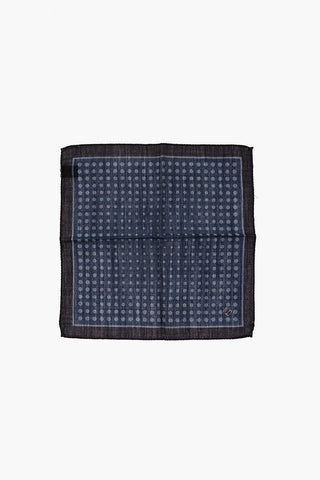 Fazzoletto Da Taschino a Fantasia Herringbone e Pois