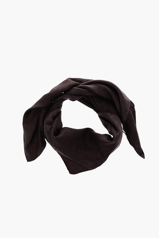 solid color silk foulard