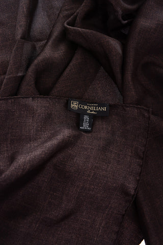 solid color silk foulard