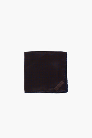 polka dots silk pocket handkerchief
