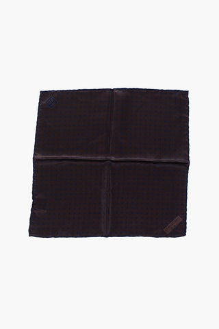 polka dots silk pocket handkerchief