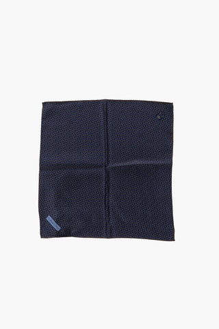 abstract patterned silk pocket square
