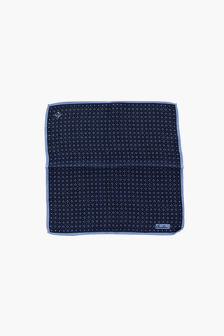 Two-tone silk pocket handkerchief
