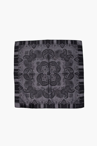 Fazzoletto Da Taschino con Motivo Paisley