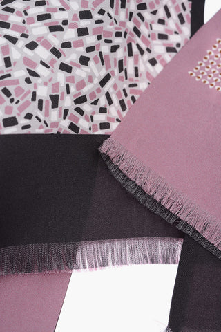 Foulard a Doppia Fantasia in Seta